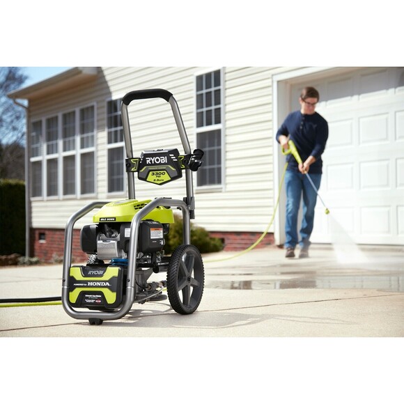 Ryobi RY803325 Cold Water Gas Pressure Washer 3300PSI 2.5GPM Honda GCV200 Engine - Picture 5 of 16